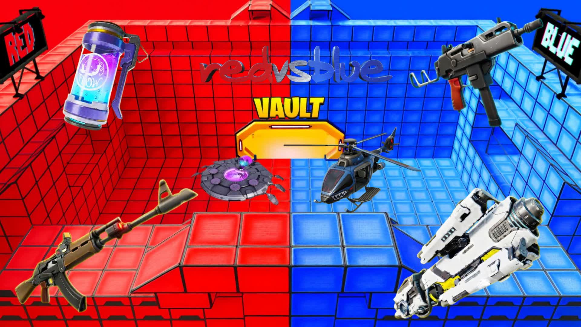 クレイジーシンプルレッドvsブルー 🔴🔵