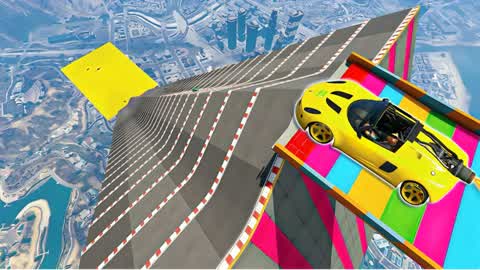 CAR MEGA RAMP CRAZY 🎯