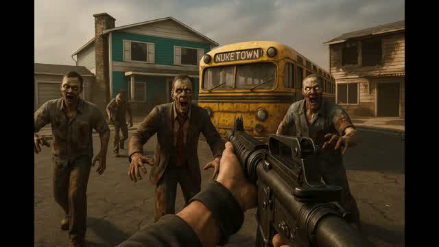 Nuketown Zombies First Person 🚧🧟