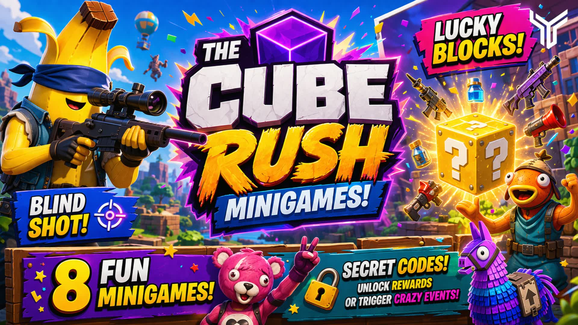 The Cube Rush Minigames