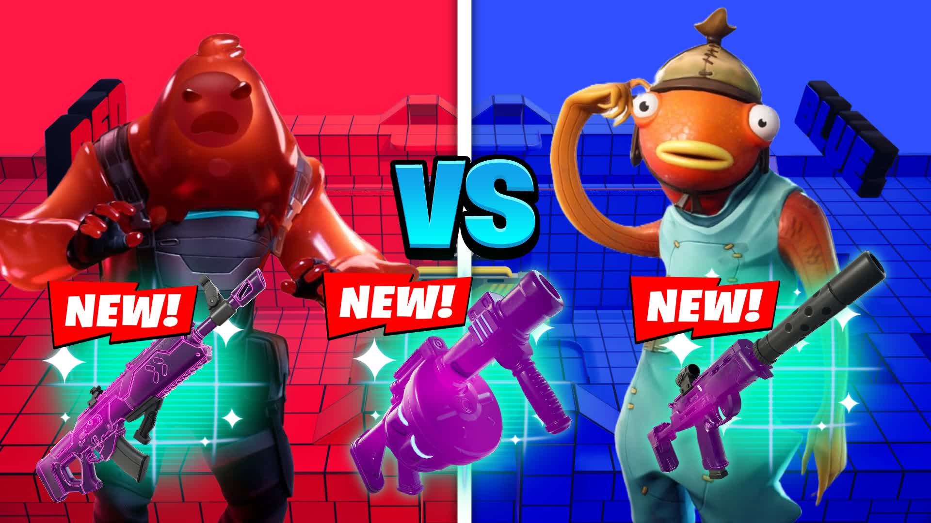 AMAZING FUNNY RED VS BLUE