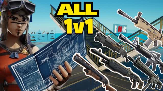 BUILD FIGHT 1V1V1 INFINITY-HARD