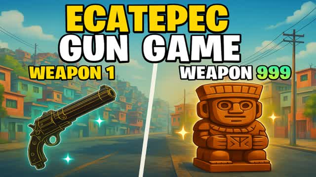 ECATEPEC MX GUN GAME 🔫 ONE SHOT 🎯