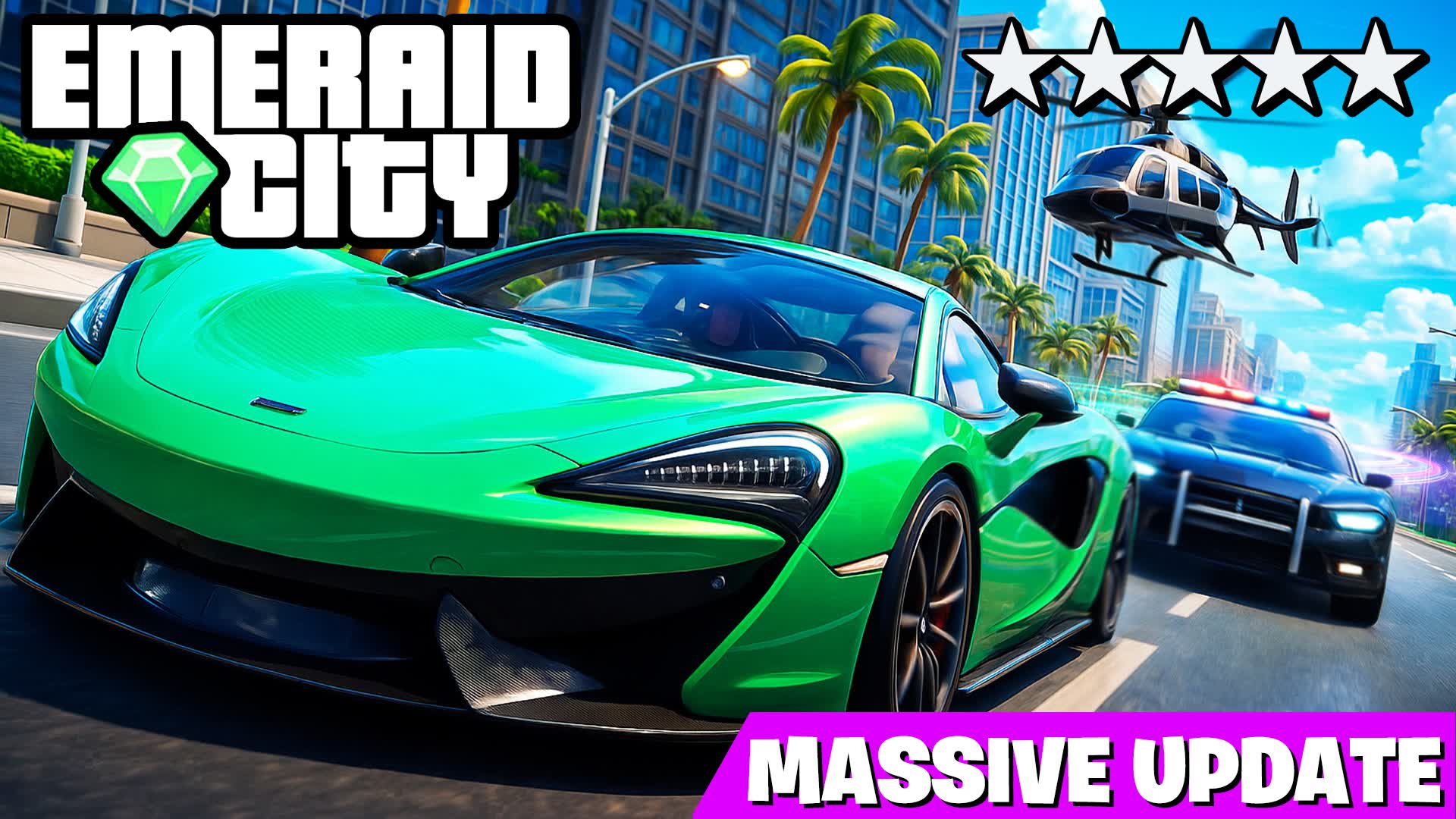 🚓 EMERALD CITY VI 🏙️ DRIVE FFA RP🚨