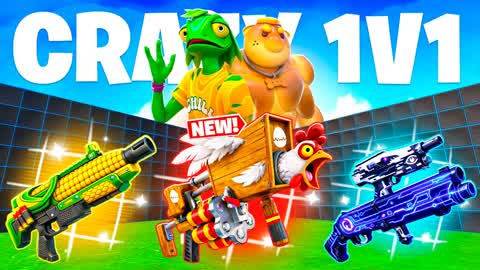 CRAZY 1V1 FFA - ALL GUNS & RIDES