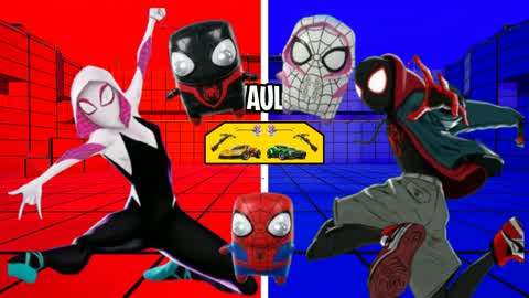 RED VS BLUE SPIDEY SPRITE [NEW]