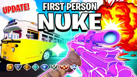 ⭐️ NUKE 🏖️ FIRST PERSON GUN GAME