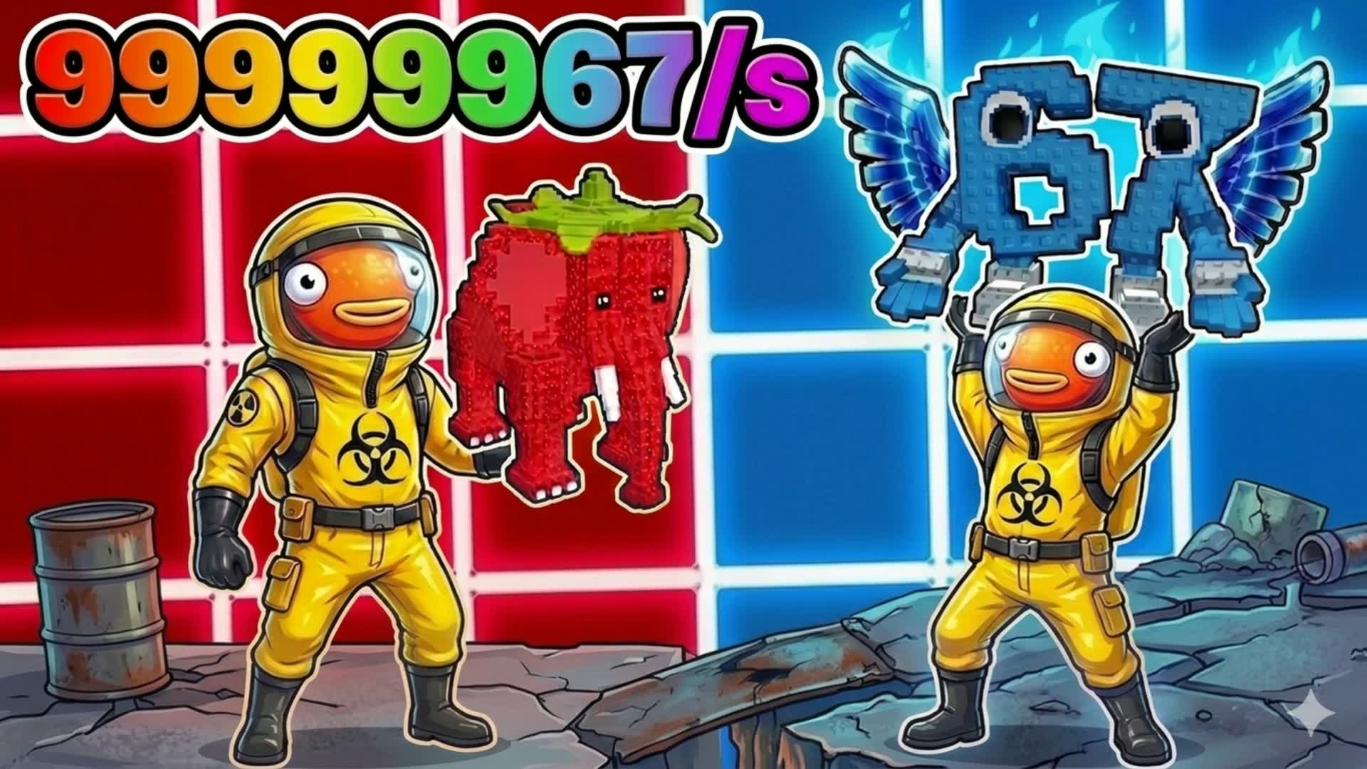 BRAINROTS 2 レッド VS ブルー 🔴🔵
