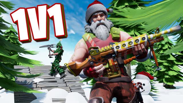 Capture 1 â Christmas 1v1 build fightsđ
âïžđ