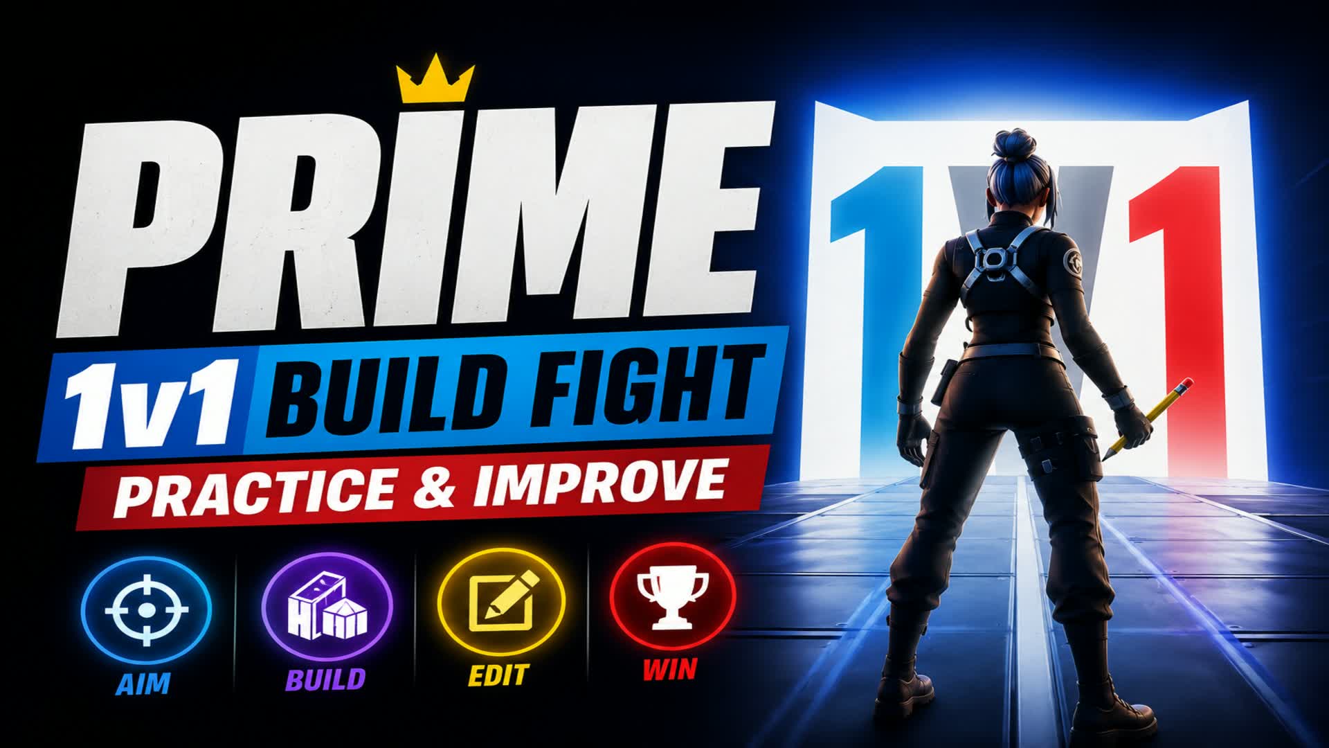 PRIME 1v1 Build Fight Practice & Improve