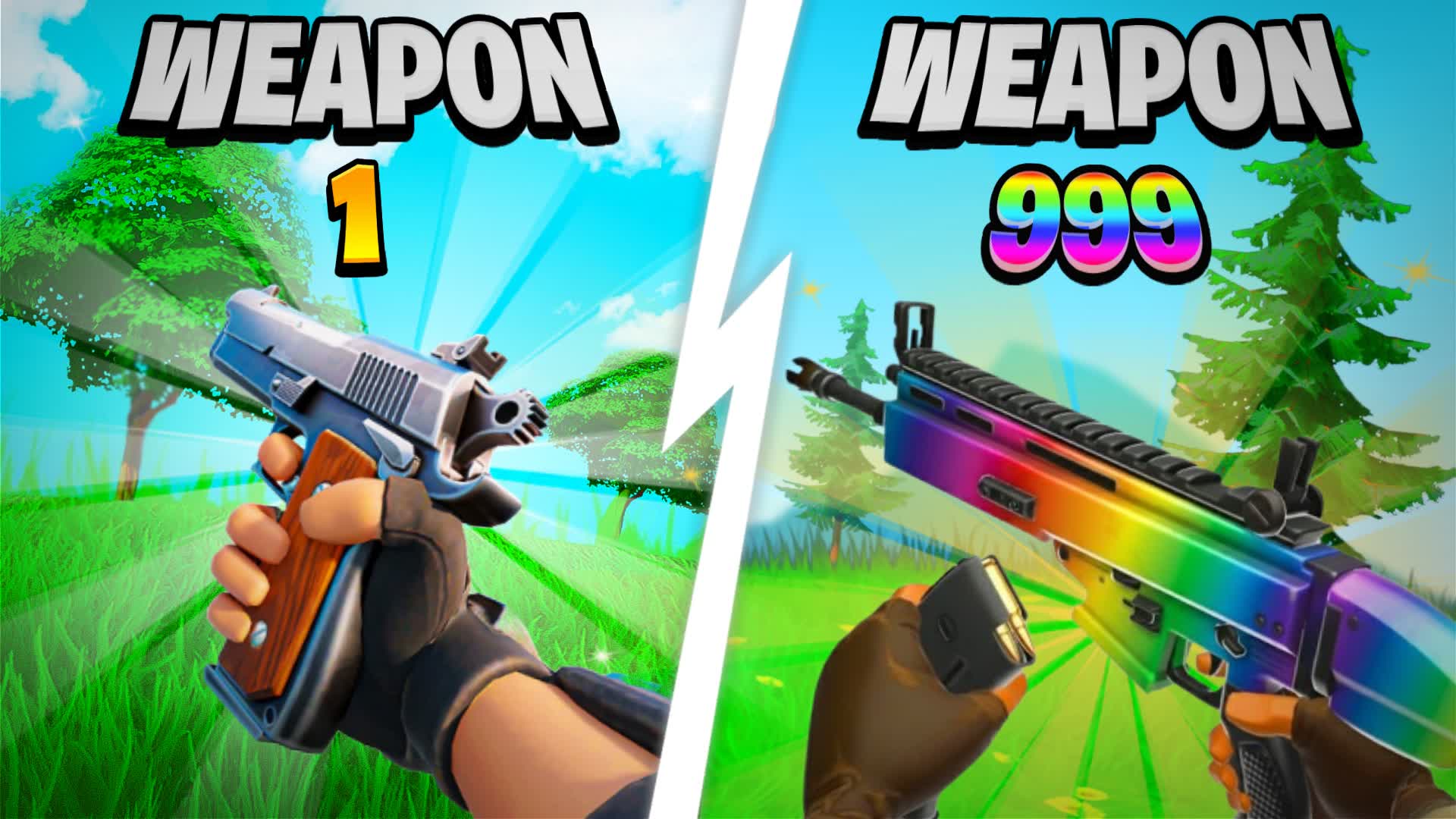 GUN GAME 🔫 JUNGLE ONE SHOT 🎯