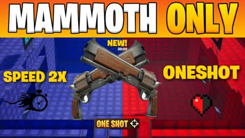 Mammoth ONE SHOTS  🎯! 🔴🔵