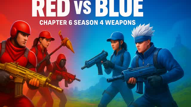 RED vs  BLUE *chapter6 season4 weapons*