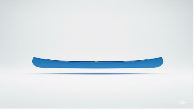 UM BARCO FLUTUANDO NO MEIO DO NADA.