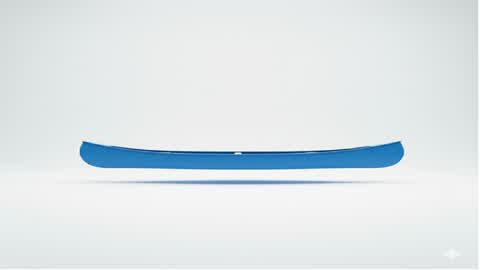 UM BARCO FLUTUANDO NO MEIO DO NADA.