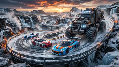 Clash of the Frosted Titans ❄️🔥