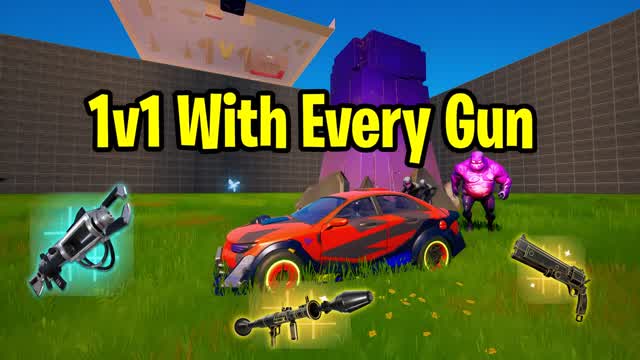 super 1v1 with every guns ballercj