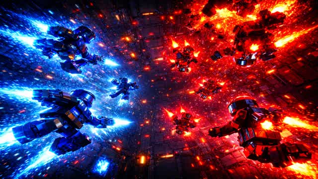 Red vs Blue: Build & Bounce