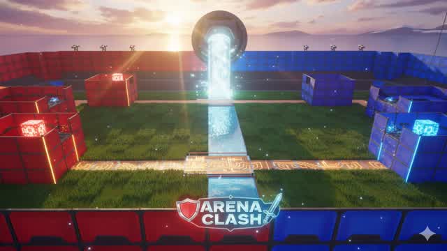 Clash Towers: Red vs Blue Battle