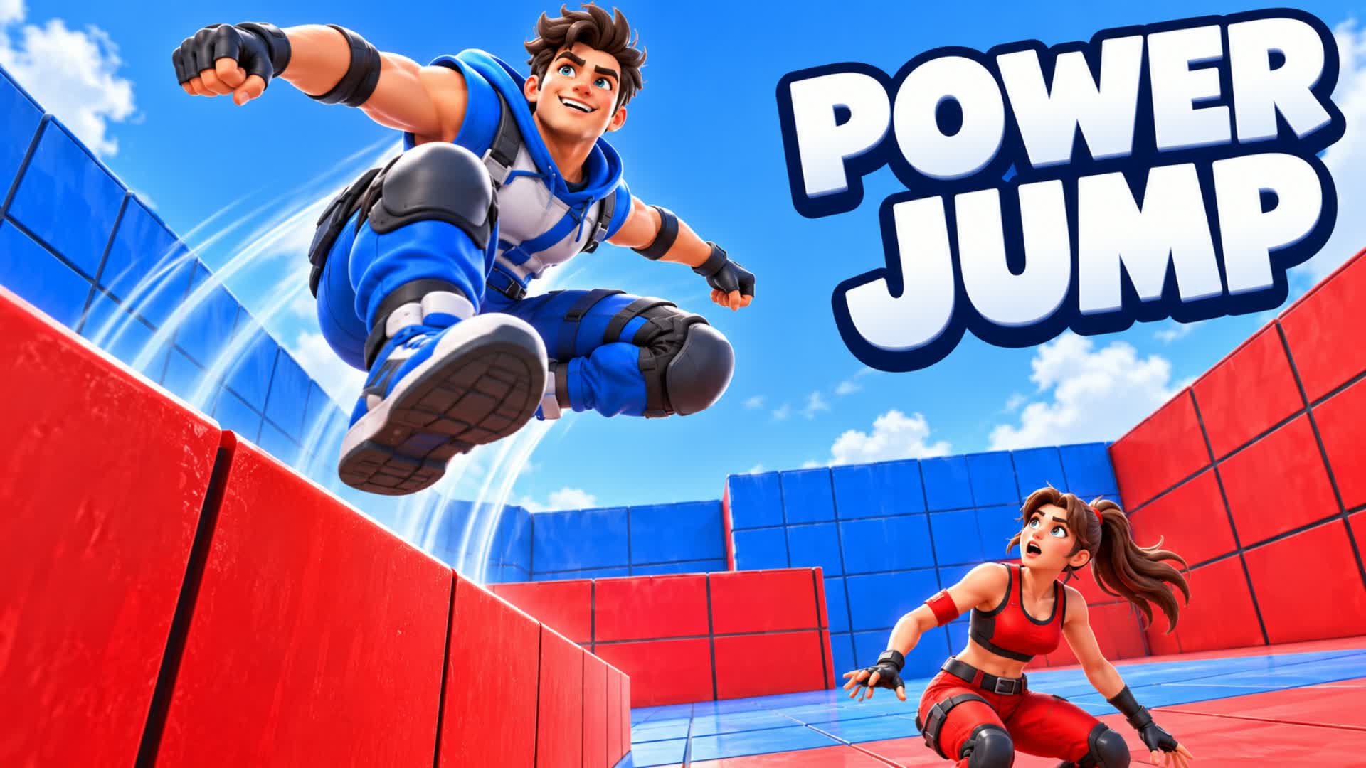 RED VS BLUE SUPER POWERS - Fortnite island 1777-4462-4099 by MattPlaysMC02
