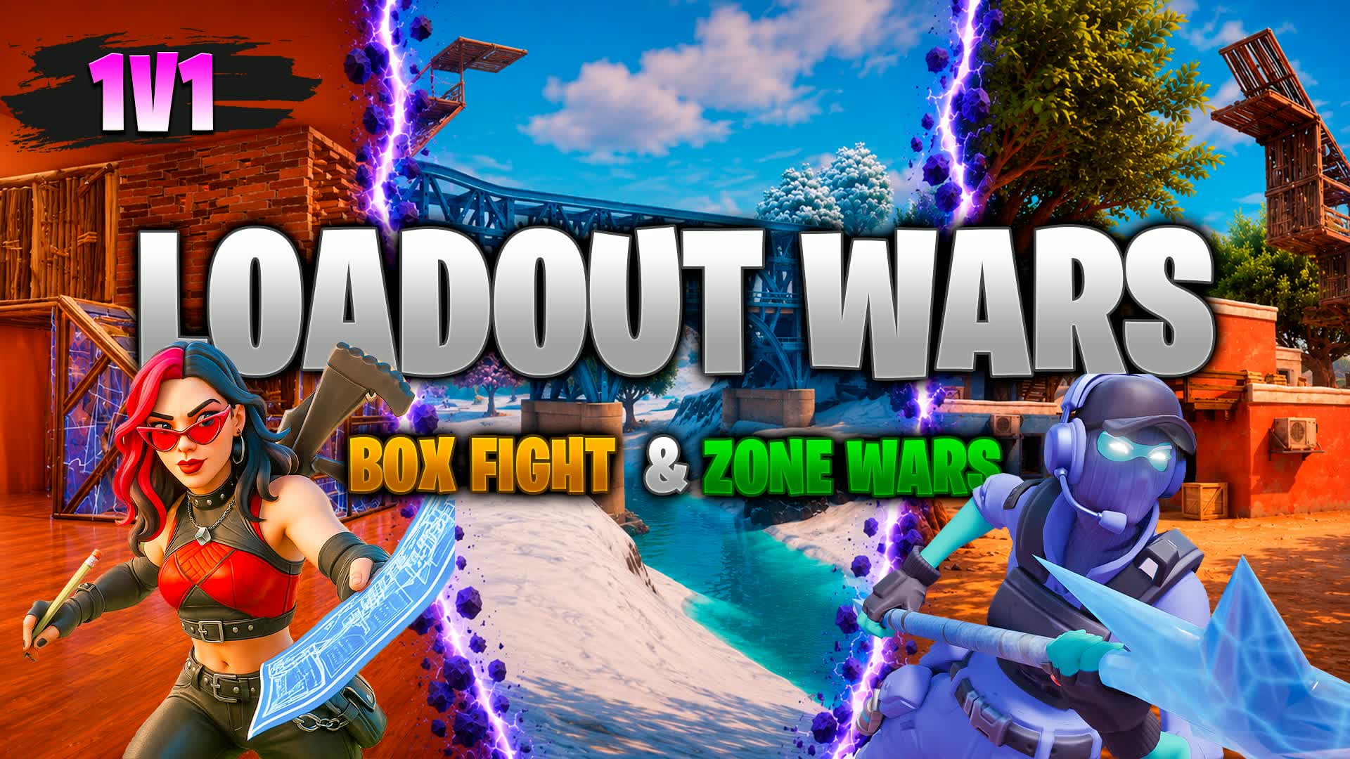 LOADOUT WARS 1V1 BOX FIGHT & ZONE WARS