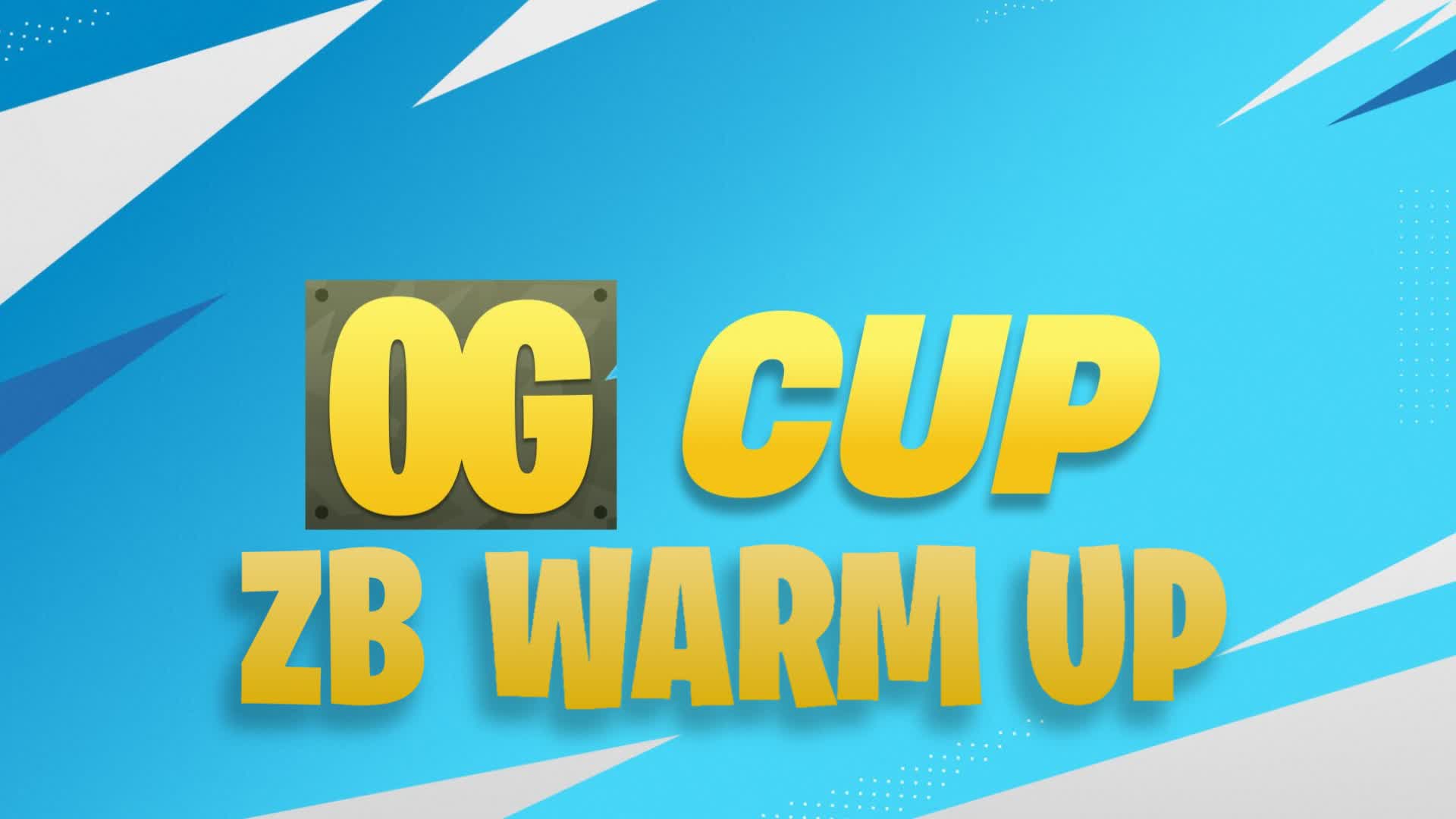 NB OG CUP WARM UP ⭐