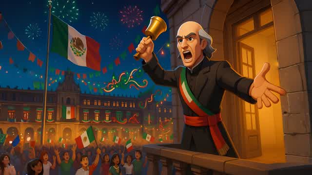 INDEPENDENCIA DE MEXICO - EL GRITO