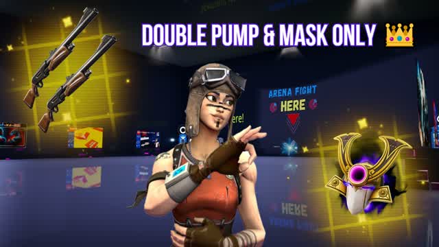 🎯 DOUBLE PUMP & MASK ONLY 👑