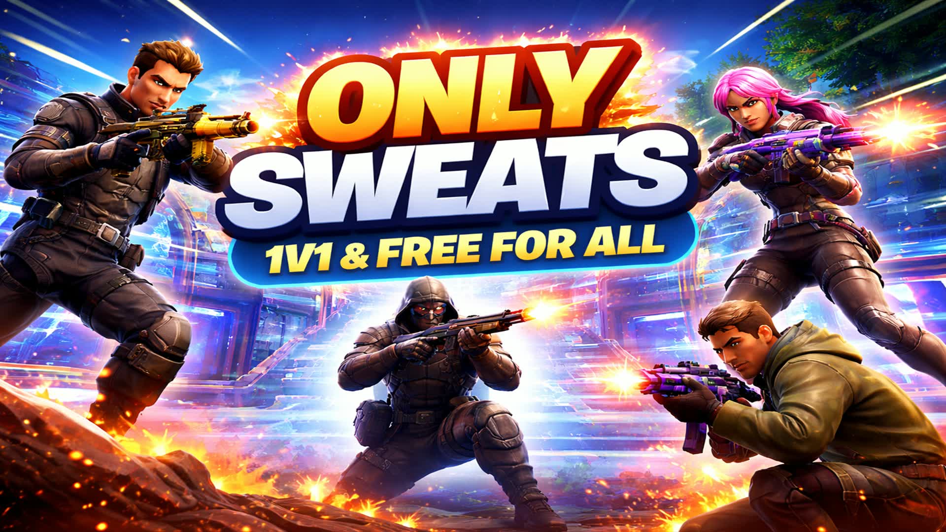 クラッチ1v1 – フリーフォーオール🔥