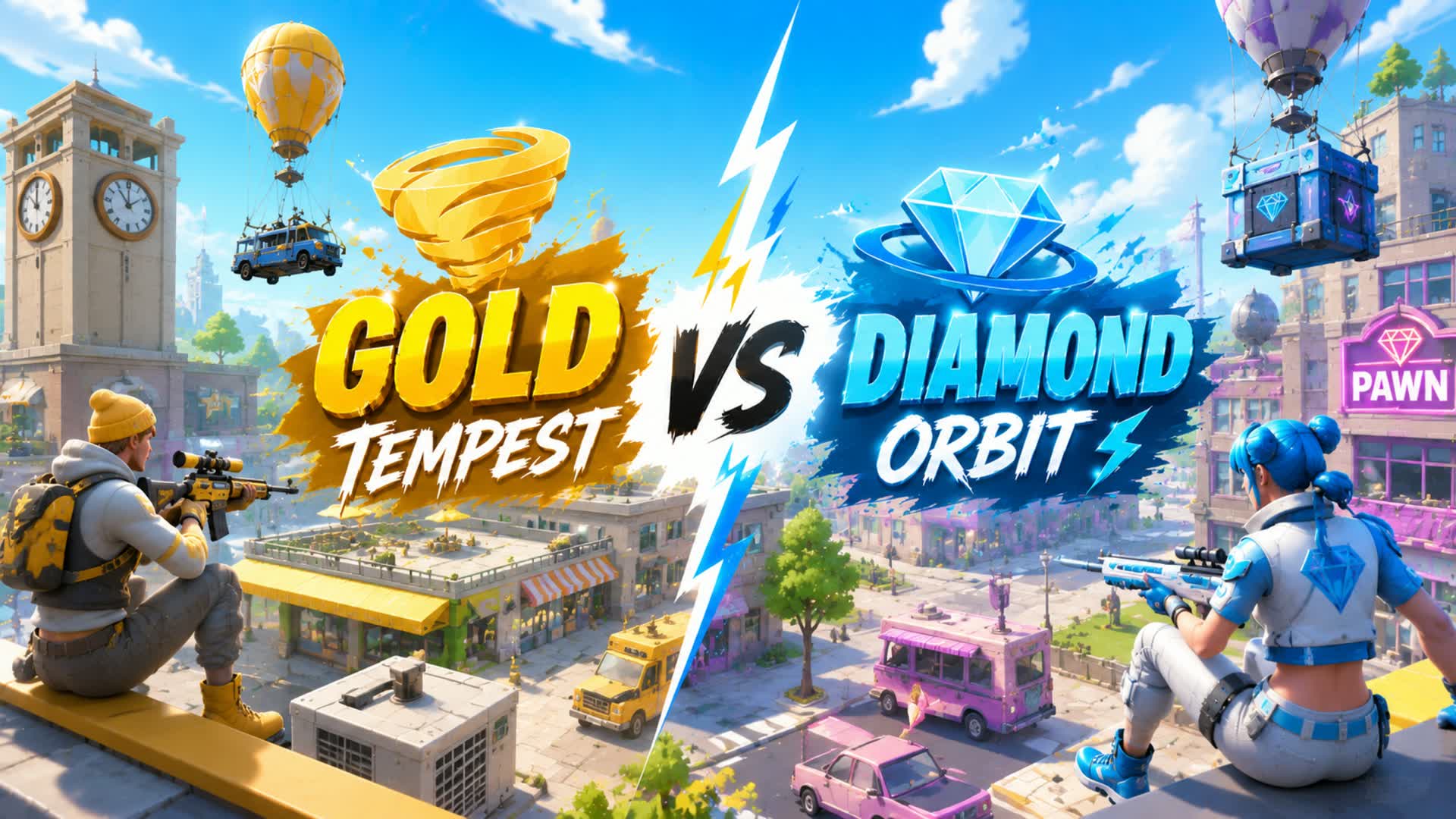 💎 GOLD TEMPEST VS DIAMOND ORBIT ⚡