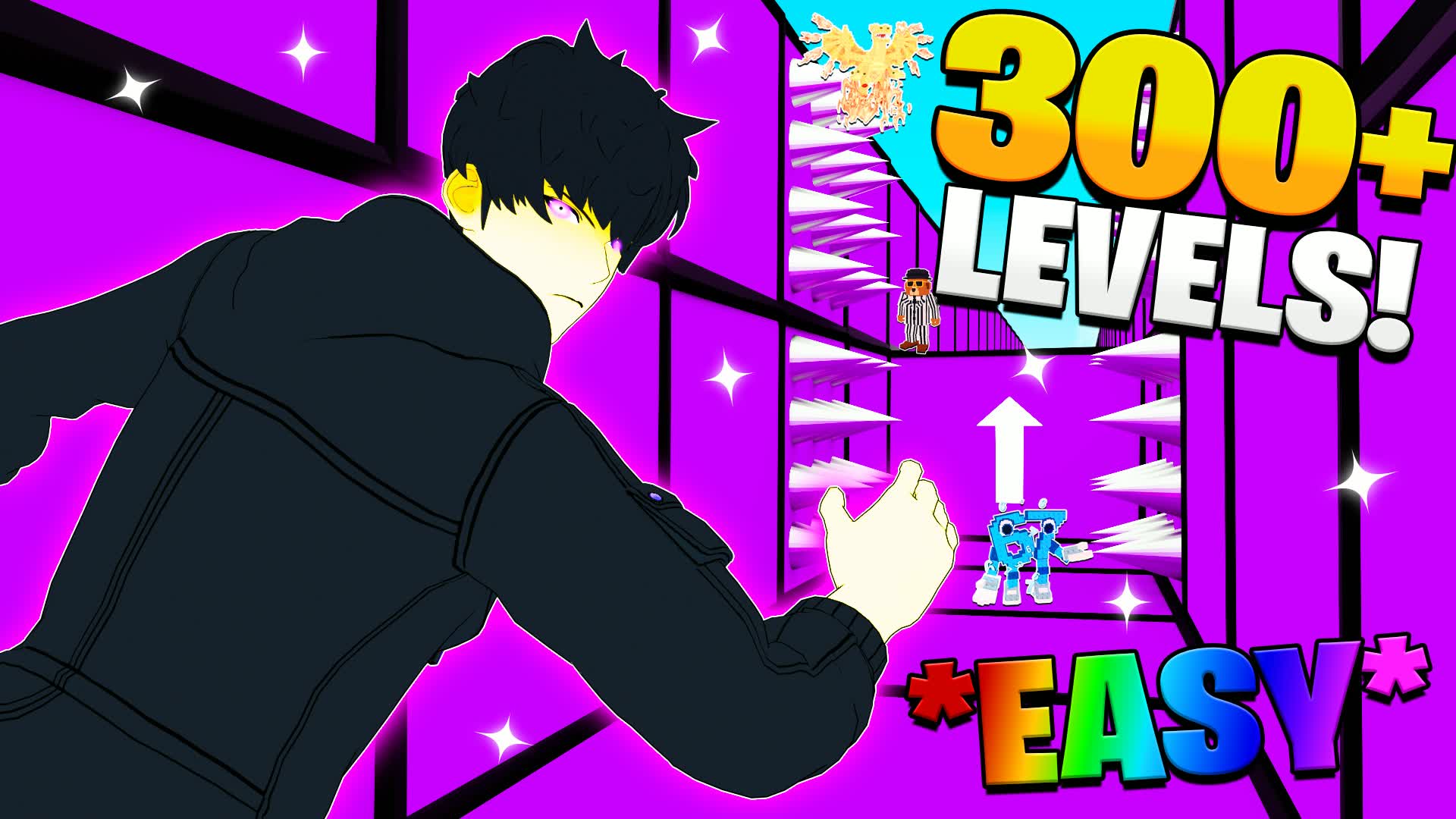 ⭐CRAZY GAME PARKOUR⭐ 300+ C1