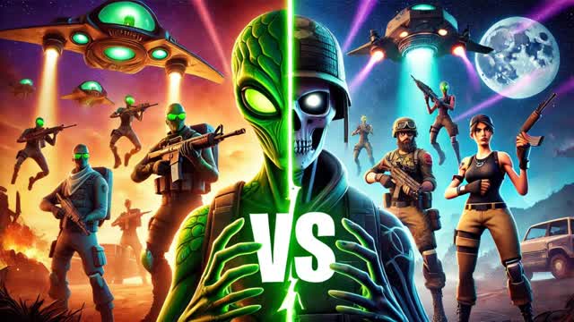 Aliens vs Humans DANHOPE