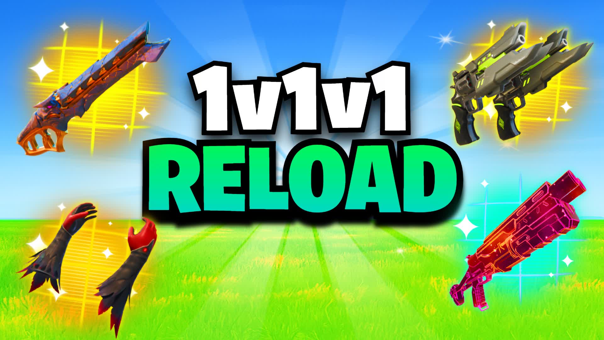 1V1V1 RELOAD ALL WEAPONS REALISTIC FFA