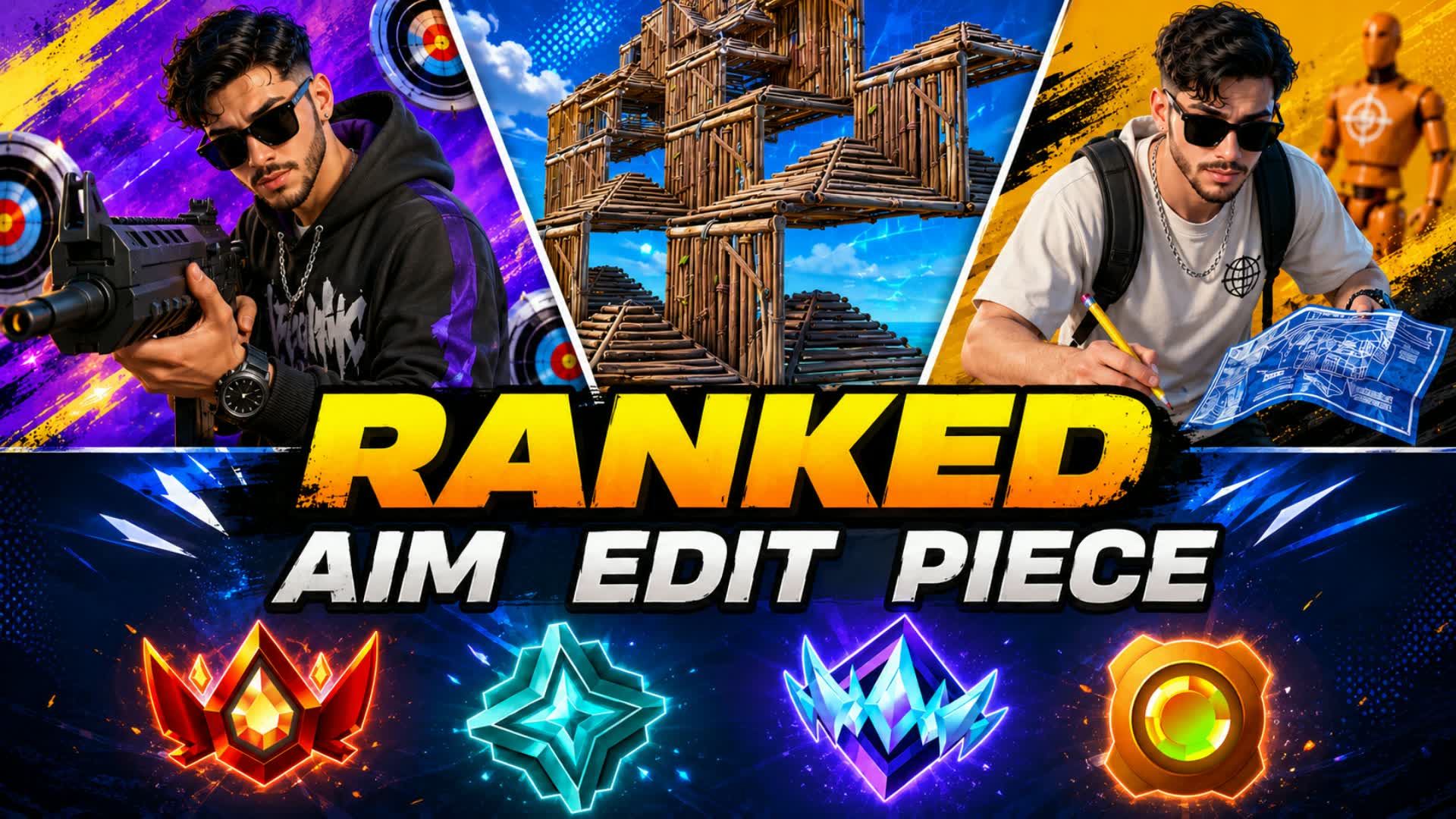 Ranked Aim Edit Piece 1v1🎯