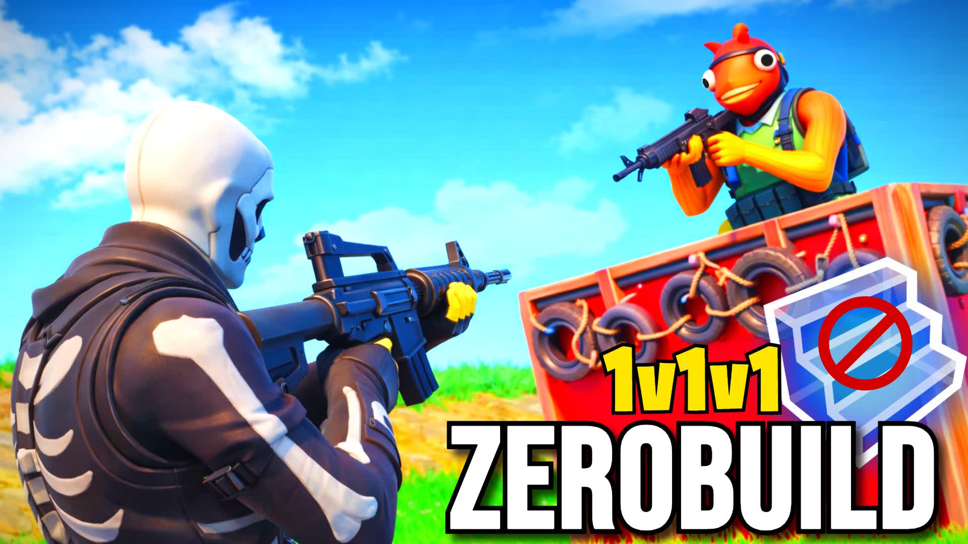 1v1v1ゼロビルドPvP/FFA🎮