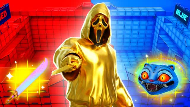 GOLDEN GHOST RED VS BLUE 🔴🔵!