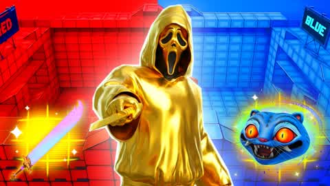 GOLDEN GHOST RED VS BLUE 🔴🔵