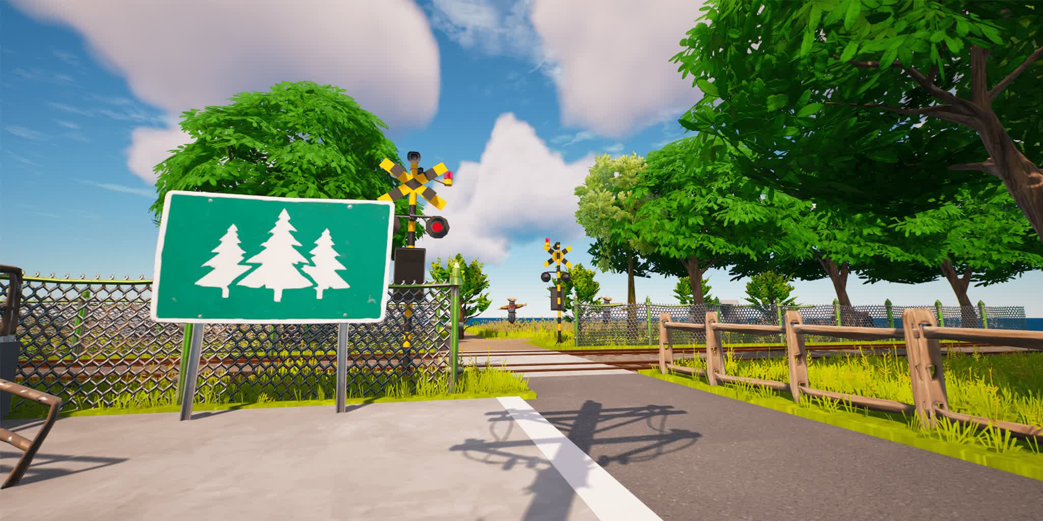 えんえんあぜ道/Endlessly Rice field road 9677-6875-1913 by meat3games ...