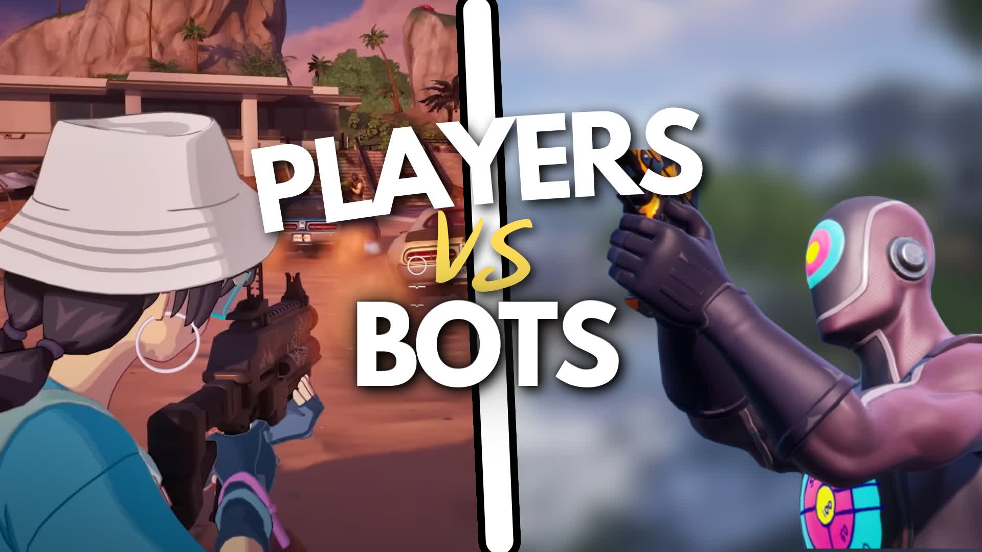 PLAYERS VS BOTS 7242-0170-8472 by lipto - Fortnite Creative Map Code ...