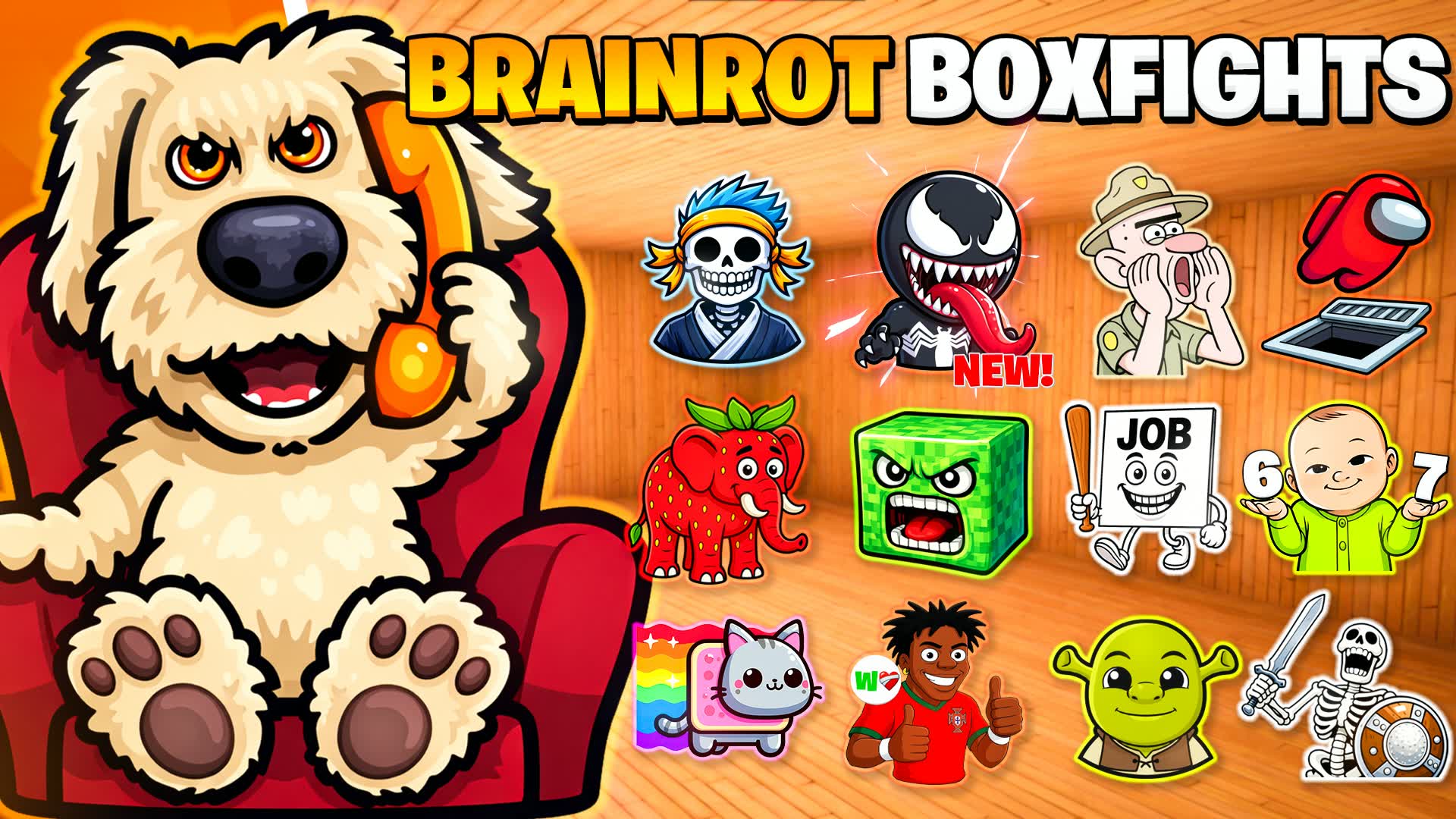 Brainrot ボックスファイト - PvP