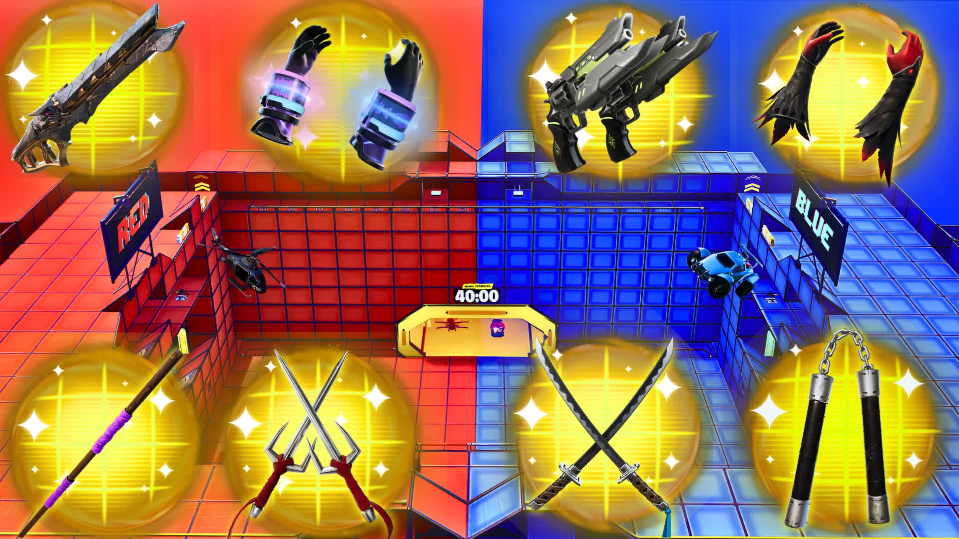 TMNT FUN RED VS BLUE  🔴🔵