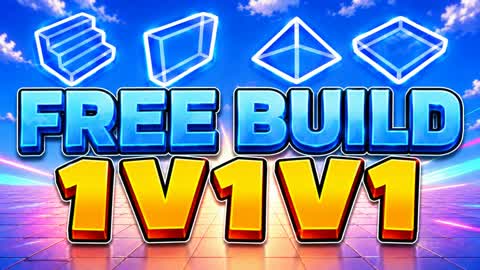 FREE BUILD 1V1V1 FFA 🔫