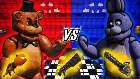 🔵 FREDDY & BONNIE 🔴 FNAF RED VS BLUE🎯