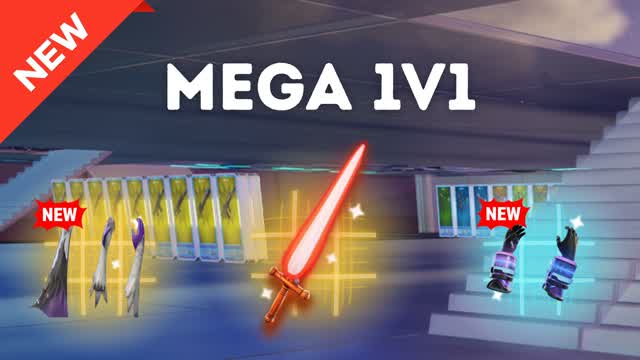 MEGA 1V1 WITH EVERY GUN MEGA
