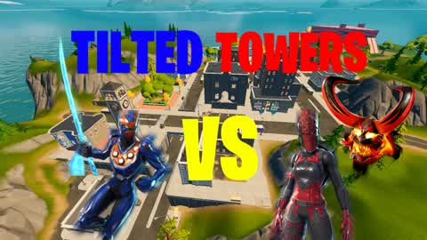 🔴RED VS BLUE🔵 TILTED TOWERS