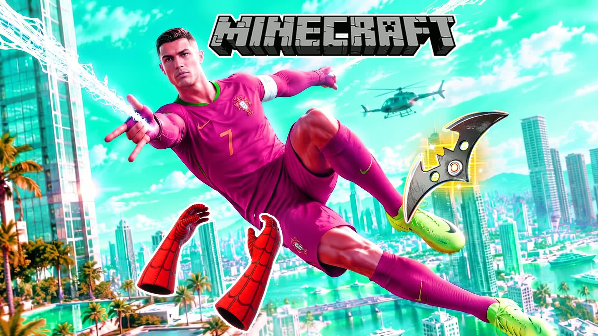 CR7 SPIDER CITY UNC DRIVE GUN 🚗