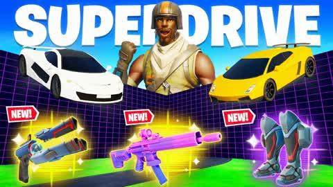 SUPER DRIVE 1V1 - ALL GUNS & VEHICLES