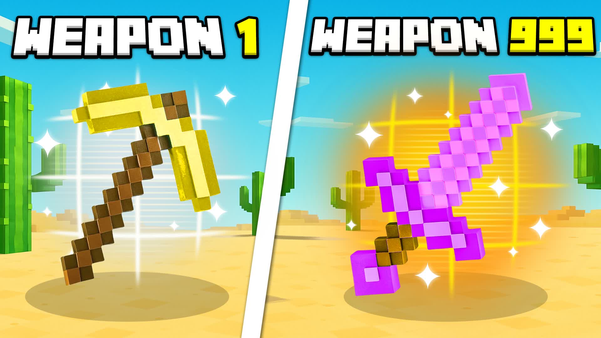 FORTCUBE DESERT GUN GAME 🌵