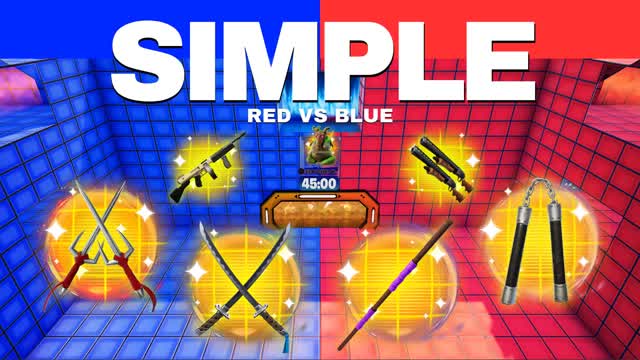 SIMPLE RED VS BLUE