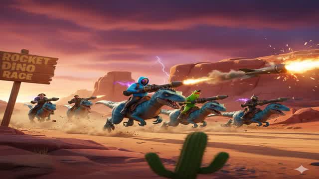 Desert dino Dash